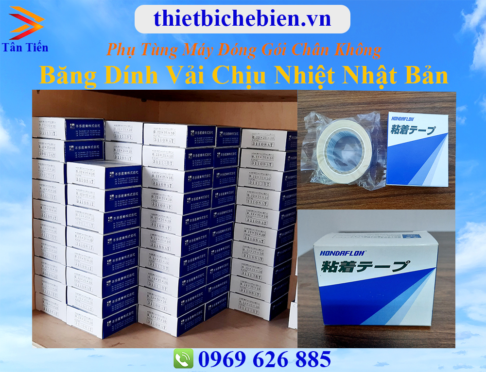 Băng dính vải chịu nhiệt Nhật Bản