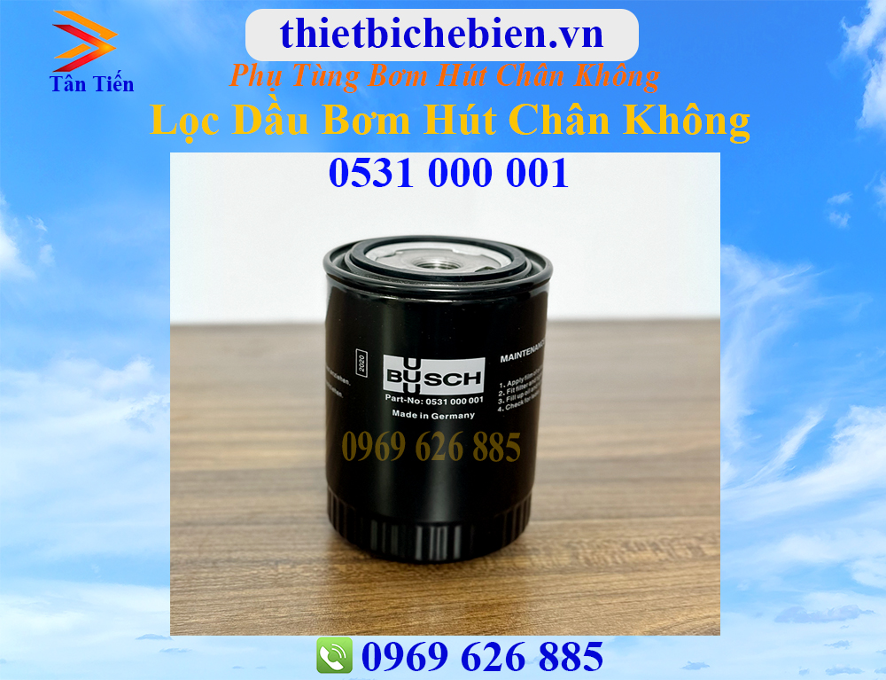 Lọc dầu bơm hút chân không 0531000001