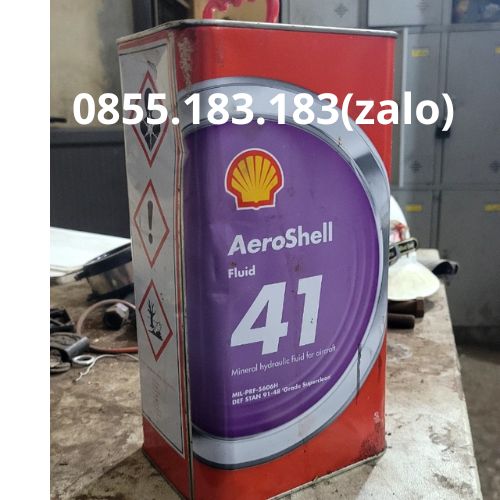 Dầu bôi trơn AeroShell Fluid 41 ứng dụng cho máy bay