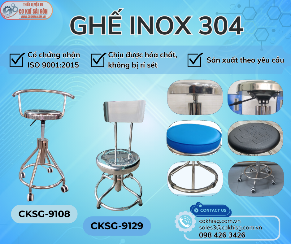 Ghế inox 304 [CKSG]