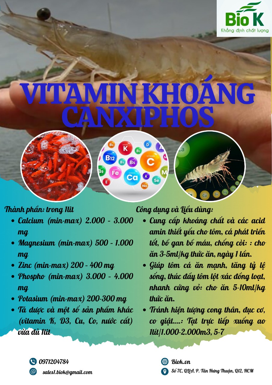 CANXIPHOS Vitamin khoáng dạng lỏng