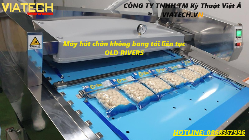 Máy hút chân không băng tải