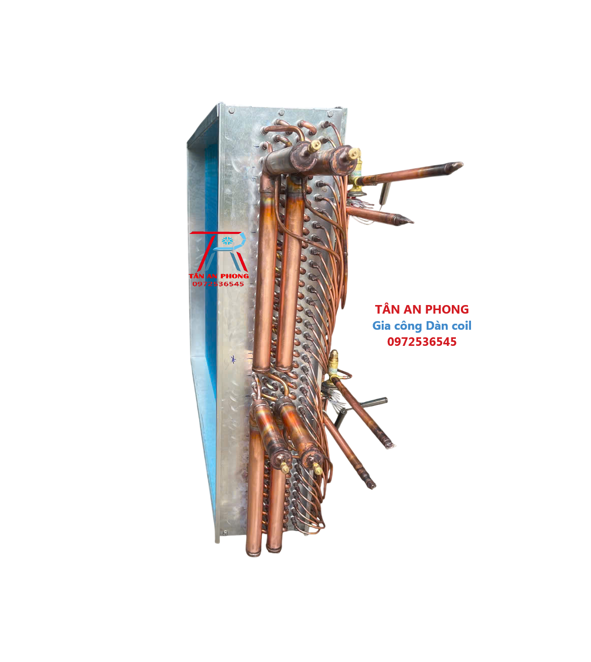 Coil AHU - Heating & Cooling Coil - Ahu Condensing Coil - Dàn trao đổi nhiệt ahu - Coil dàn nóng ahu - Coil dàn lạnh ahu -  Dx coil ahu
