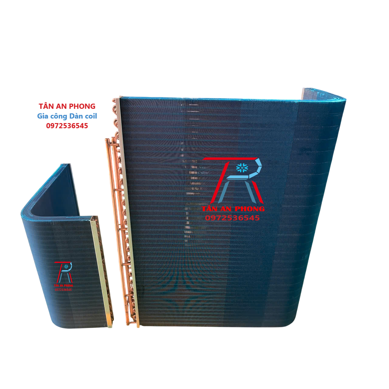 Coil chữ L - Coil dàn nóng chữ L - Dx coil chữ L - Dàn trao đổi nhiệt nóng chữ L - Coil nóng chữ L - Dàn coil chiller nóng chữ L