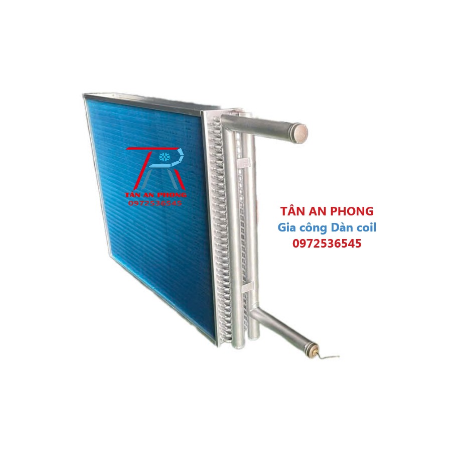 Coil nước Coil ahu Dàn coil AHU chạy nước  Dàn trao đổi nhiệt AHU nước  Coil nước AHU  Water coil AHU