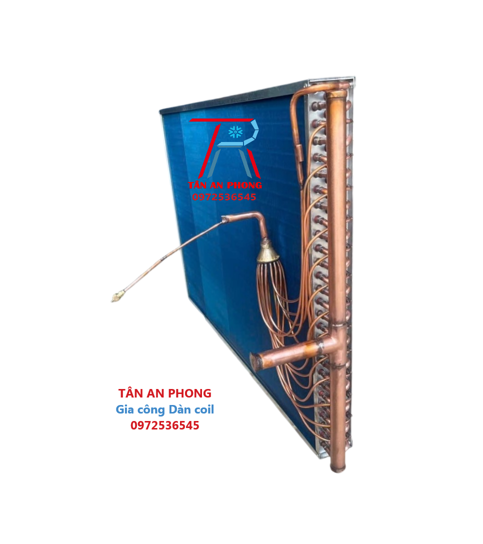 Dàn coil Tủ đứng Daikin - Coil Fcu - Coil tủ đứng - Coil Daikin - Dx coil - Dàn trao đổi nhiệt Tủ đứng Daikin