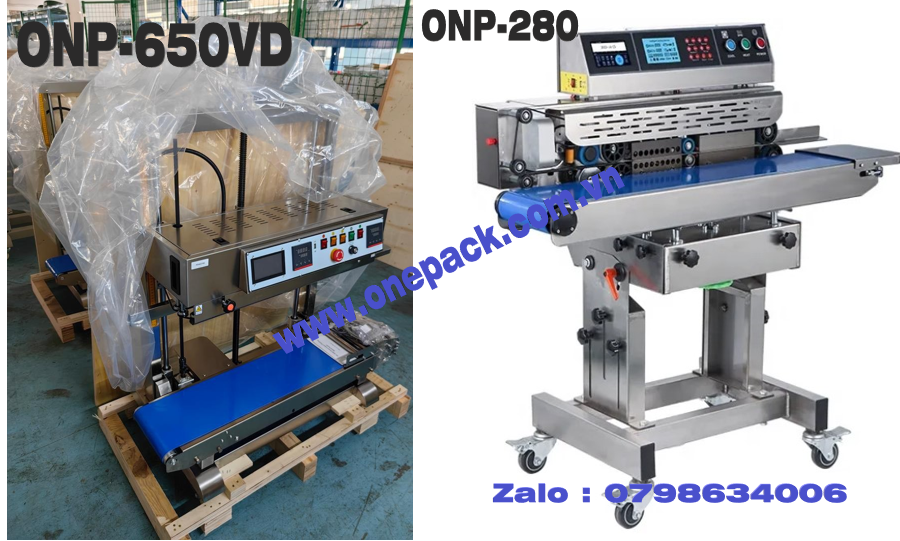 Máy hàn miệng túi ONP- 650VD. ONP-280