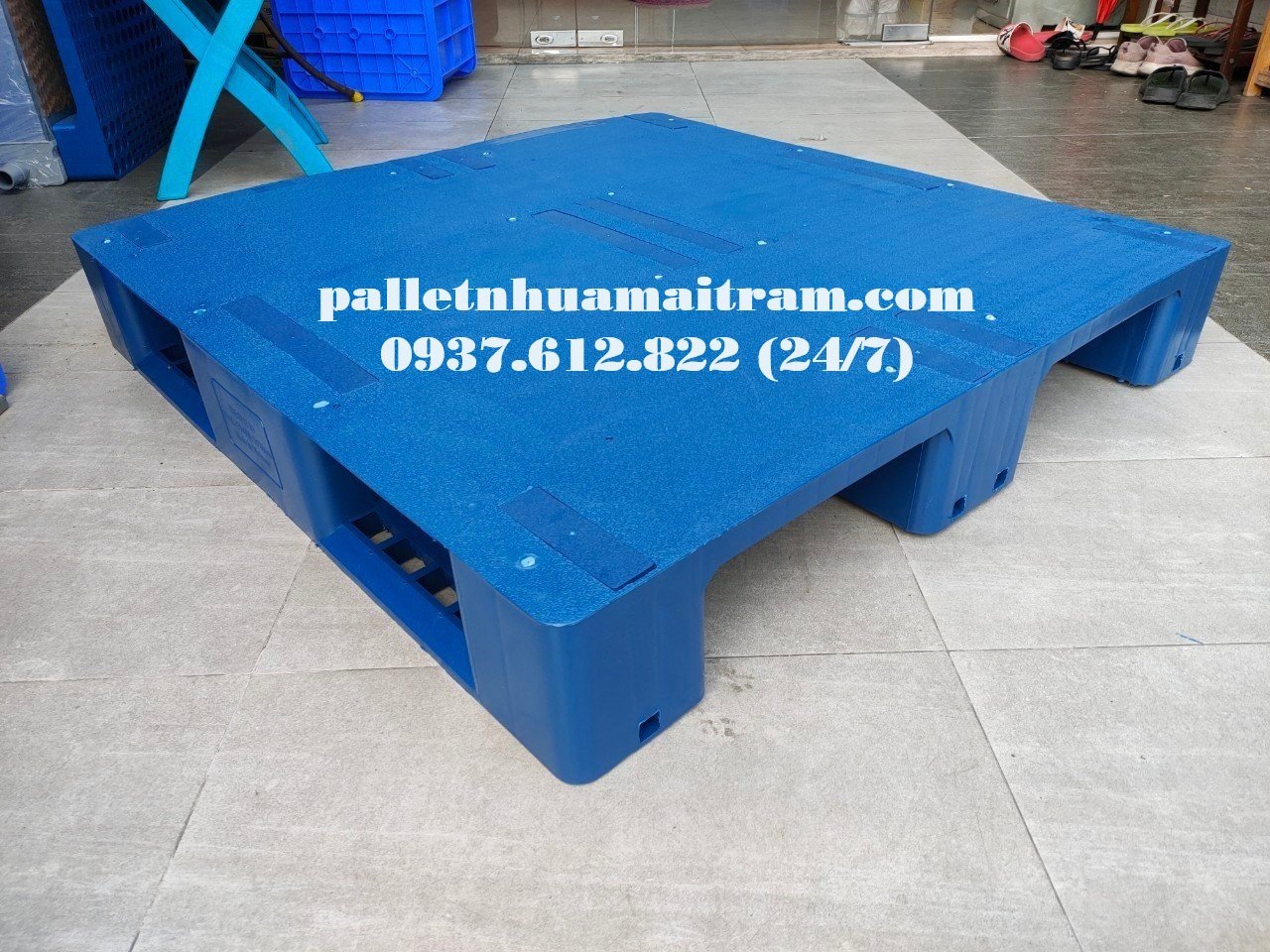 Pallet nhựa đã qua sử dụng chất lượng cao