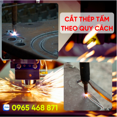 Cắt thép tấm 40 ly theo mọi quy cách - Cắt sắt tấm theo yêu cầu