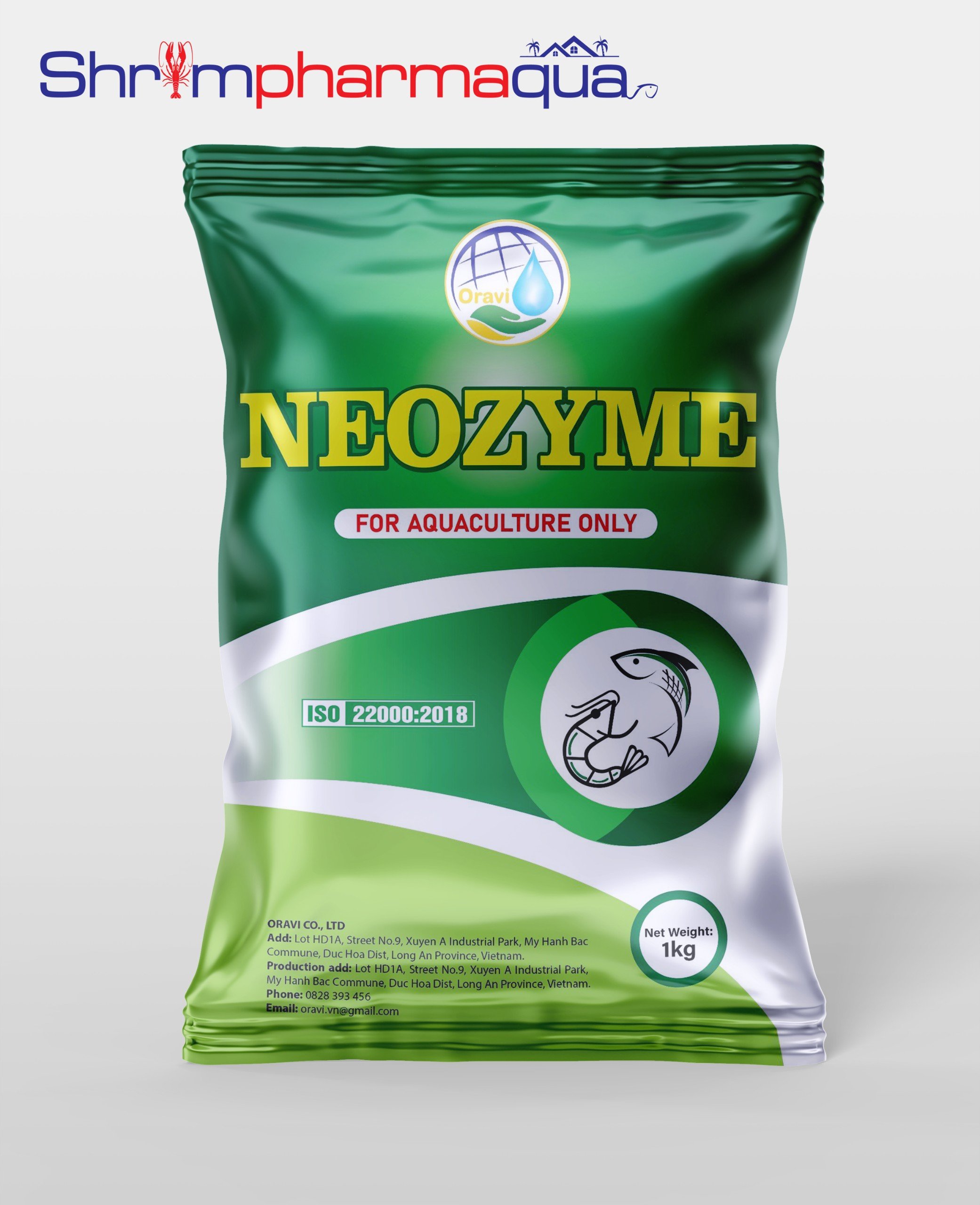 NEOZYME - Enzyme chuyên tẩy nhớt bạt, nhớt nước, rong rêu ao nuôi.