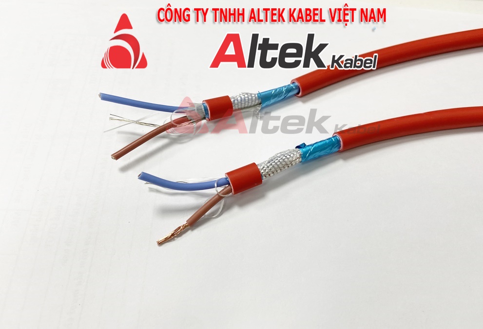 Kho cáp chống cháy chống nhiễu 2x1.0mm