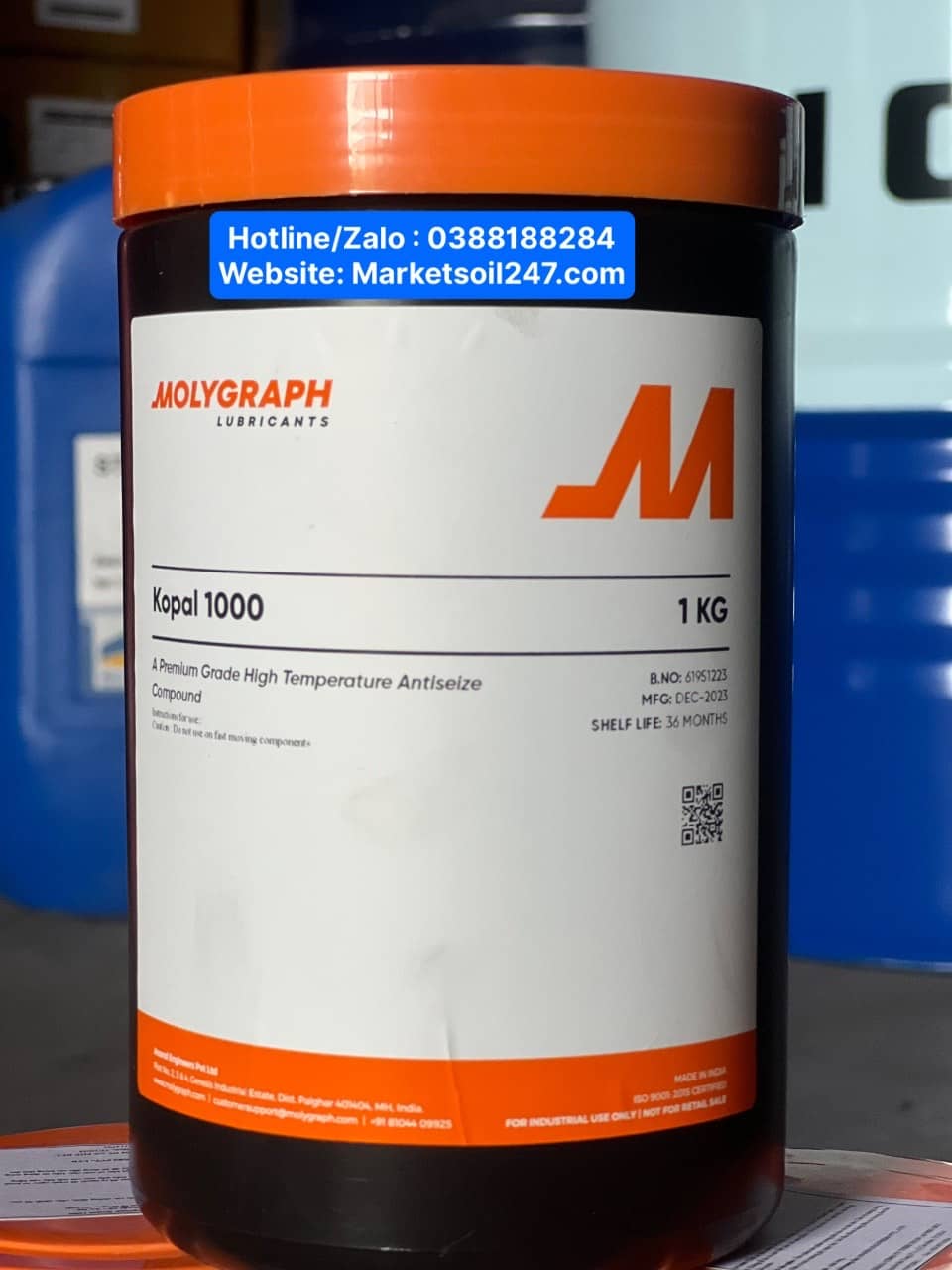 Mỡ Chịu Nhiệt Molygraph Kopal 1000 - LH : 0388188284