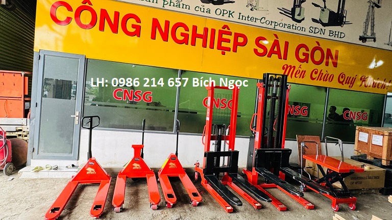 Xe nâng tay thấp 3 tấn, xe kích tay 5 tấn hàng chính hãng