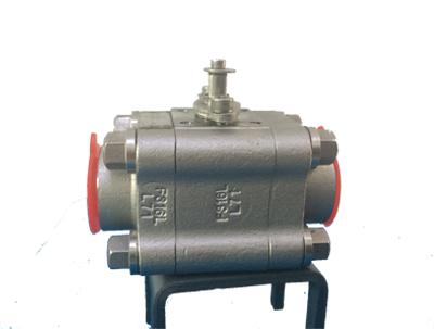 API 6D Bare Stem Ball Valve, F316, 1 Inch, 800LB, NO.12 Trim