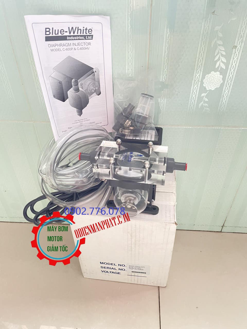 Bơm định lượng BlueWhite C6250-P 55l/h