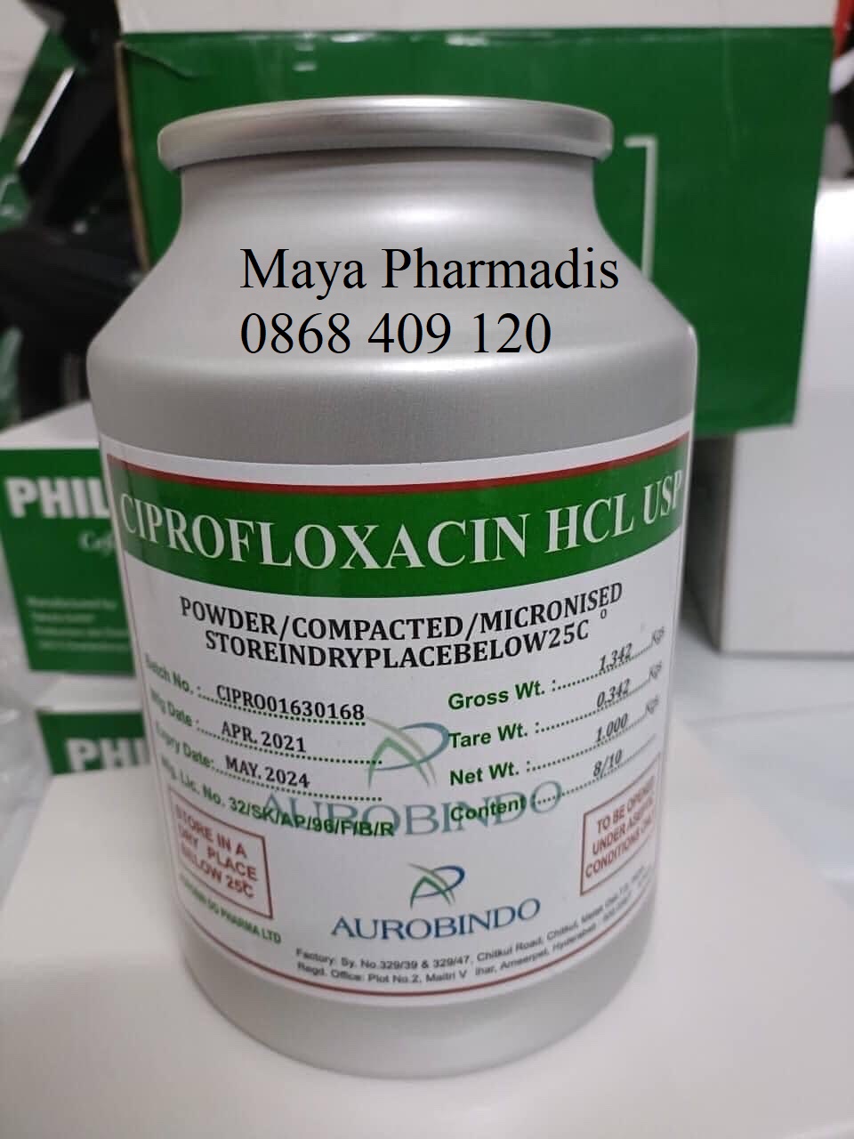 Ciprofloxacin 98%