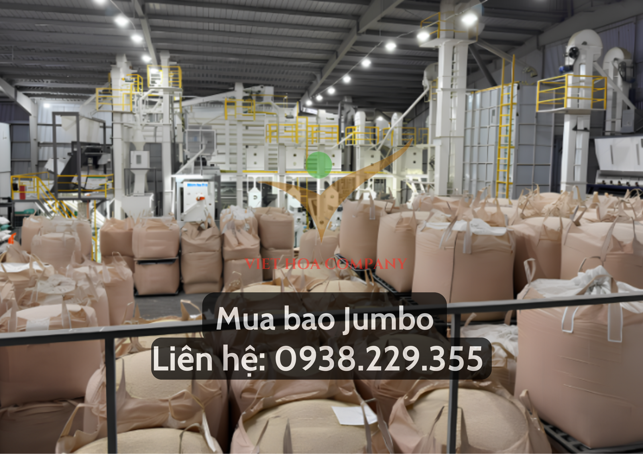 BAO JUMBO - BAO TẢI LỚN 1 TẤN, 2 TẤN TRỮ LÚA VÀ GẠO XUẤT KHẨU