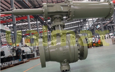 pneumatic actuated Ball valve