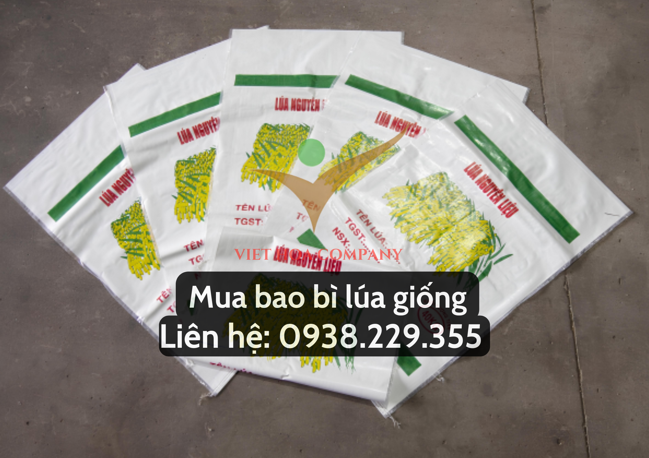 Bao lúa giống loại 40kg giá sỉ