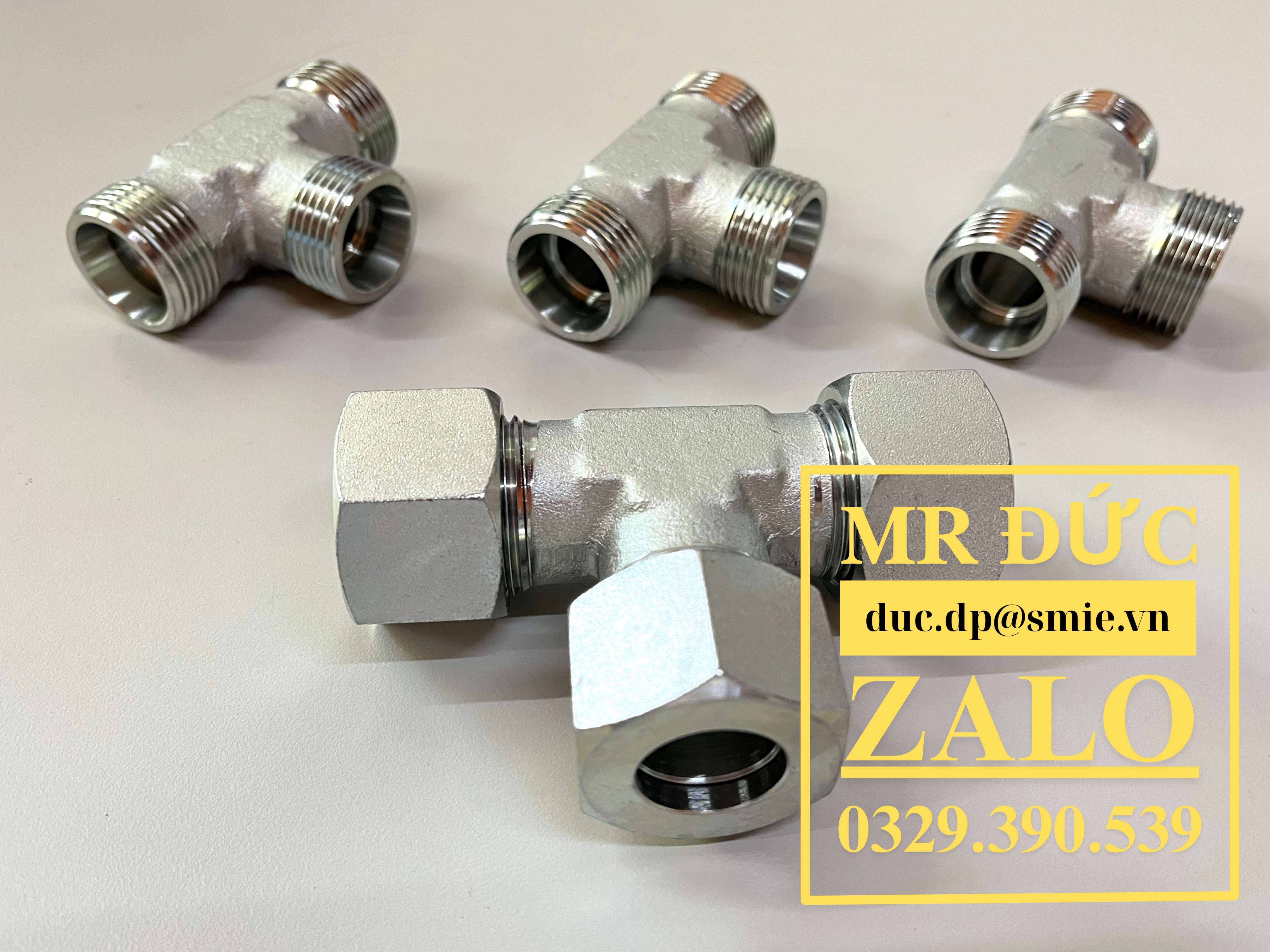 Nối chữ T dạng siết tán bắp