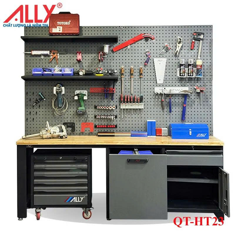 Hệ tủ đồ nghề Garahome ALLY QT-HT23 – Giải pháp lưu trữ chuyên nghiệp cho garage & xưởng cơ khí