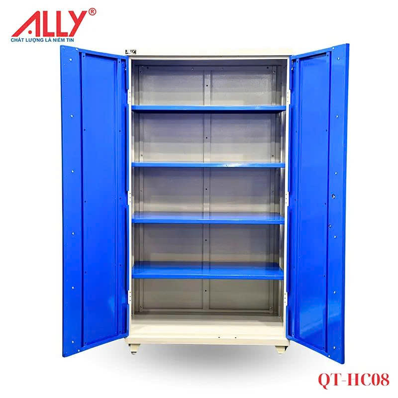 Tủ Đồ Nghề 2 Cánh ALLY QT-HC08 – Tủ Đựng Dụng Cụ Cơ Khí Cao Cấp Cho Xưởng Sản Xuất Chuyên Nghiệp