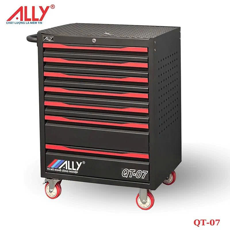 Tủ Đồ Nghề 7 Ngăn Ally QT-07 – Giải Pháp Lưu Trữ Chuyên Nghiệp Cho Xưởng Cơ Khí & Gara