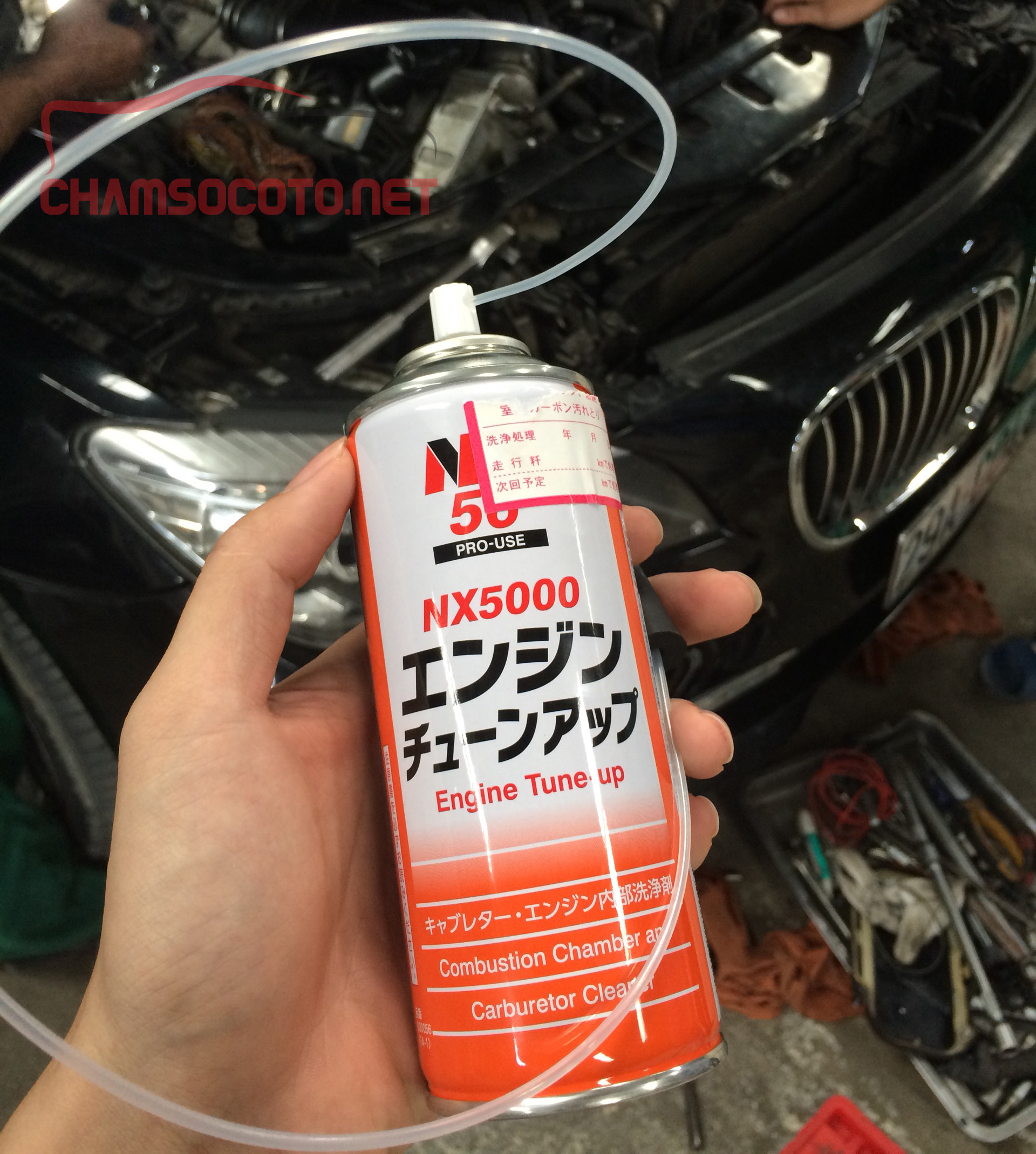 Dung dịch vệ sing buồng đốt ô tô, xe máy_NX5000