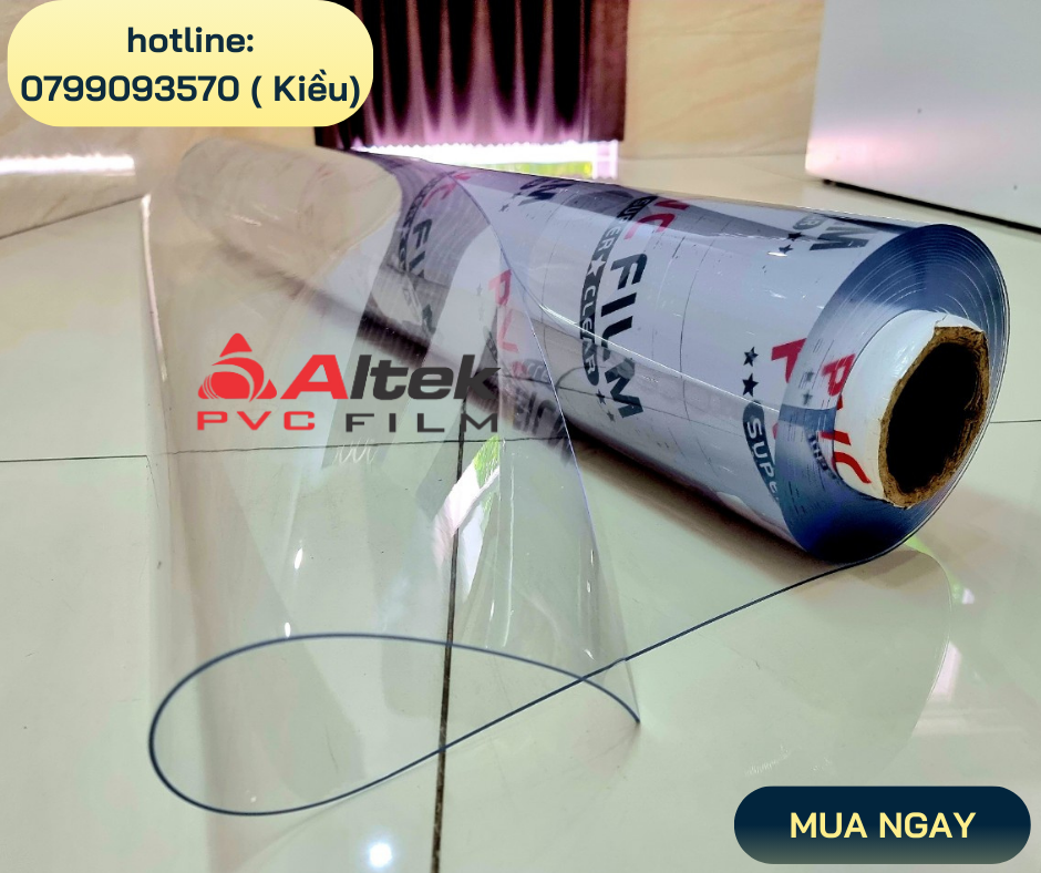 Kho phân phối màng nhựa pvc dẻo nhập khẩu
