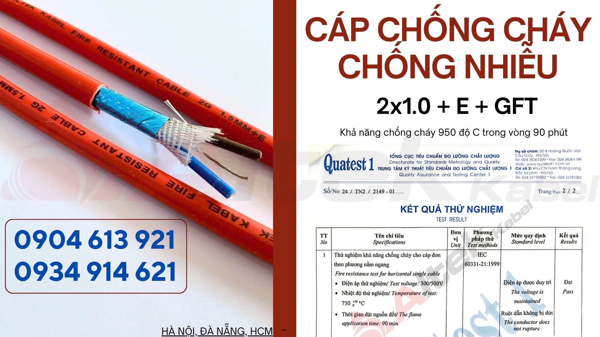 Cáp chống cháy chống nhiễu 2x1.0 Altek Kabel Đà Nẵng, Hà Nội , HCM