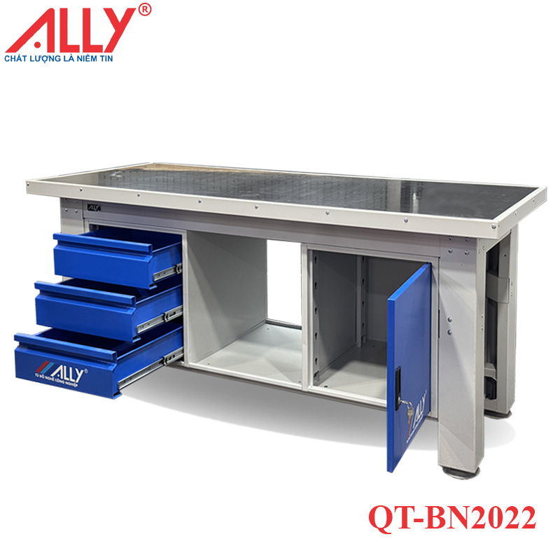 Bàn Nguội Cơ Khí Ally QT-BN2022 – Thiết Bị Vững Chắc Cho Mọi Xưởng Cơ Khí Hiện Đại