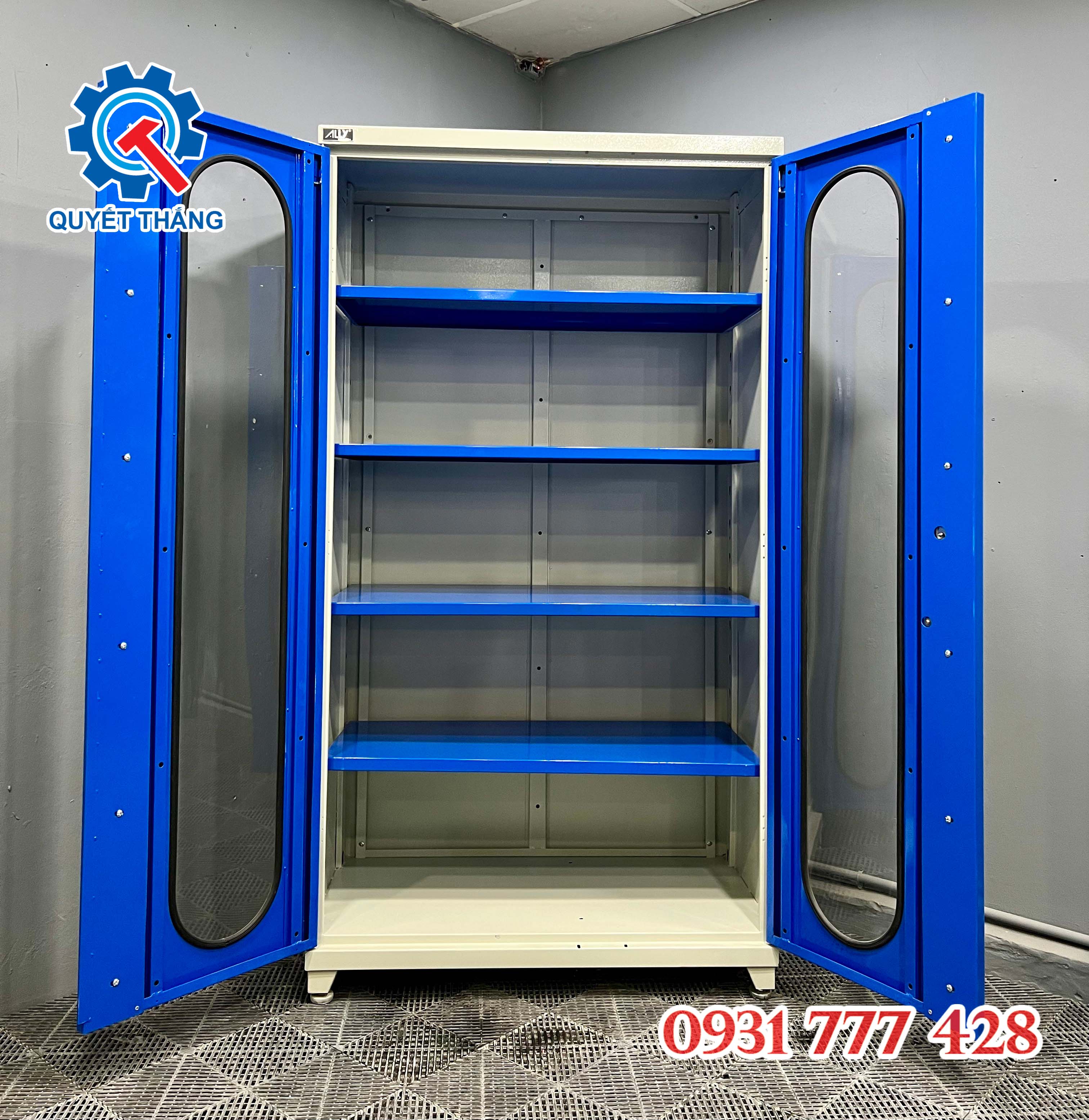 Tủ Đựng Đồ Nghề 2 Cánh Ally QT-HC03 – Giải Pháp Lưu Trữ Dụng Cụ Hiệu Quả