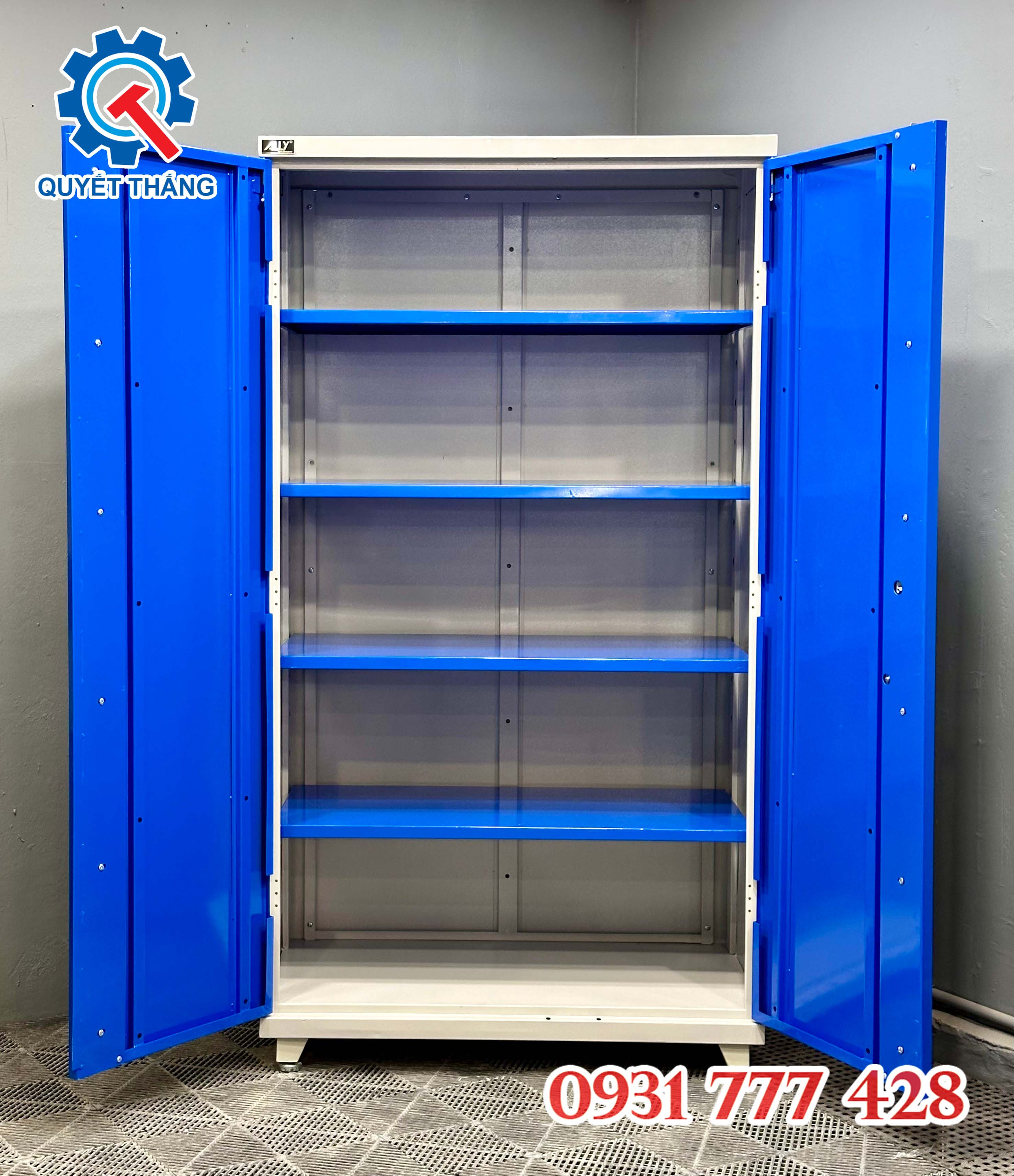 Tủ đựng đồ nghề 2 cánh ALLY QT-HC08 – lưu trữ dụng cụ chuyên nghiệp