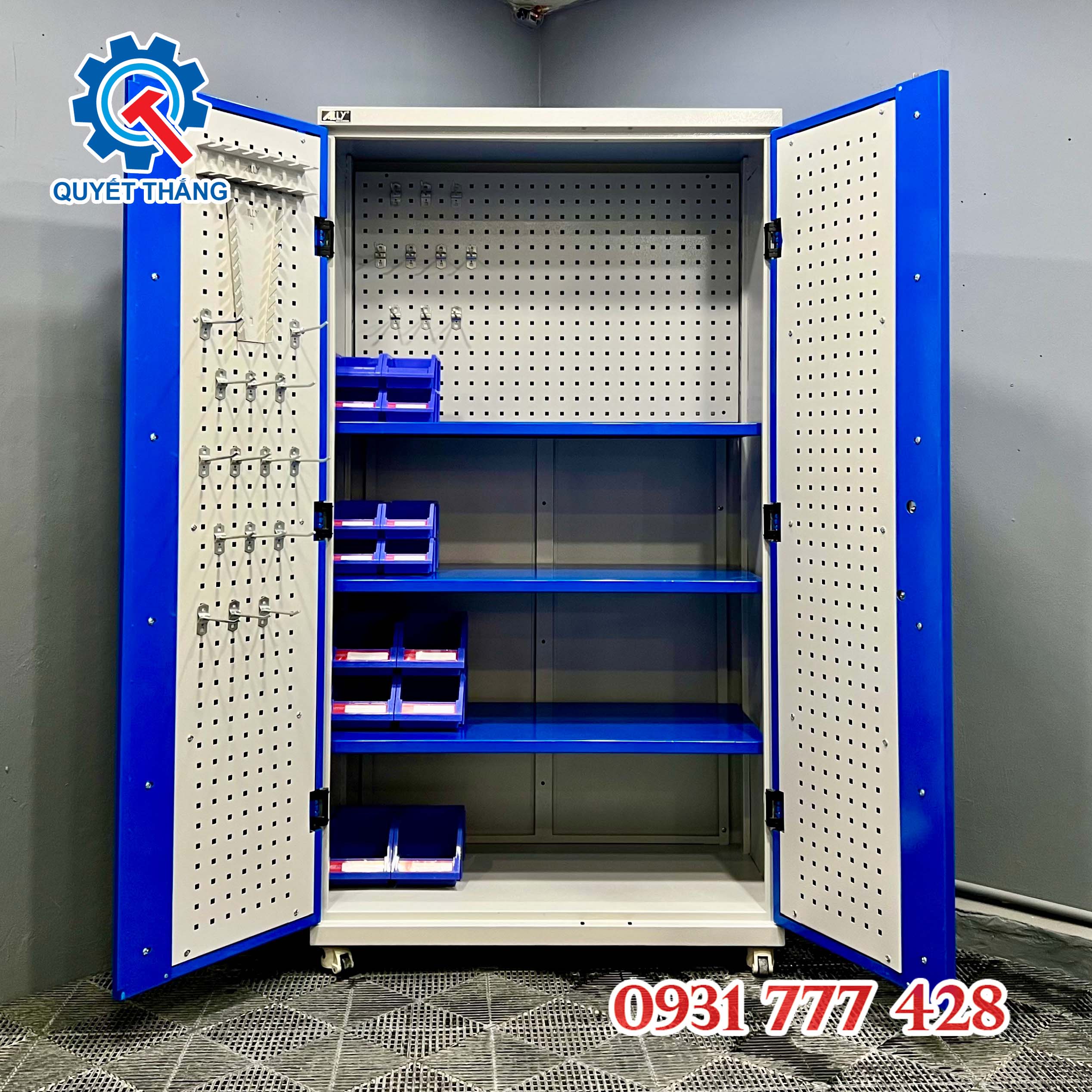 Tủ Treo Đồ Nghề 2 Cánh Ally QT-HC – Lưu Trữ Chuyên Nghiệp