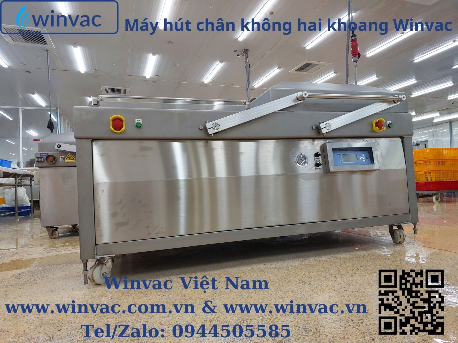 Cho thuê máy hút chân không hai khoang Winvac SWV 900