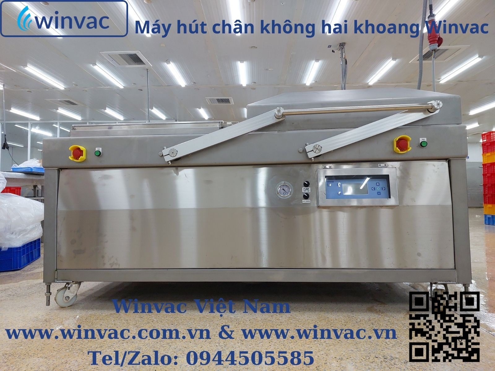 Máy hút chân không hai khoang Winvac