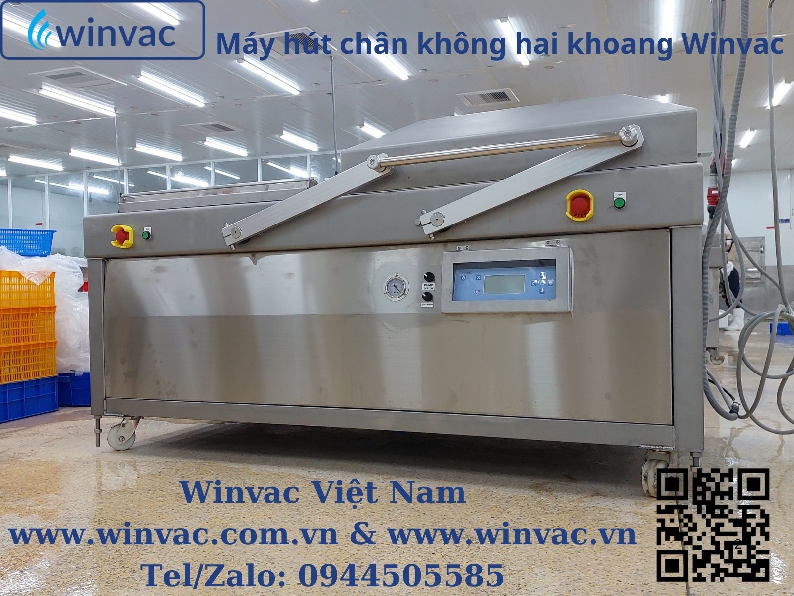 Máy hút chân không hai khoang Winvac SWV-900