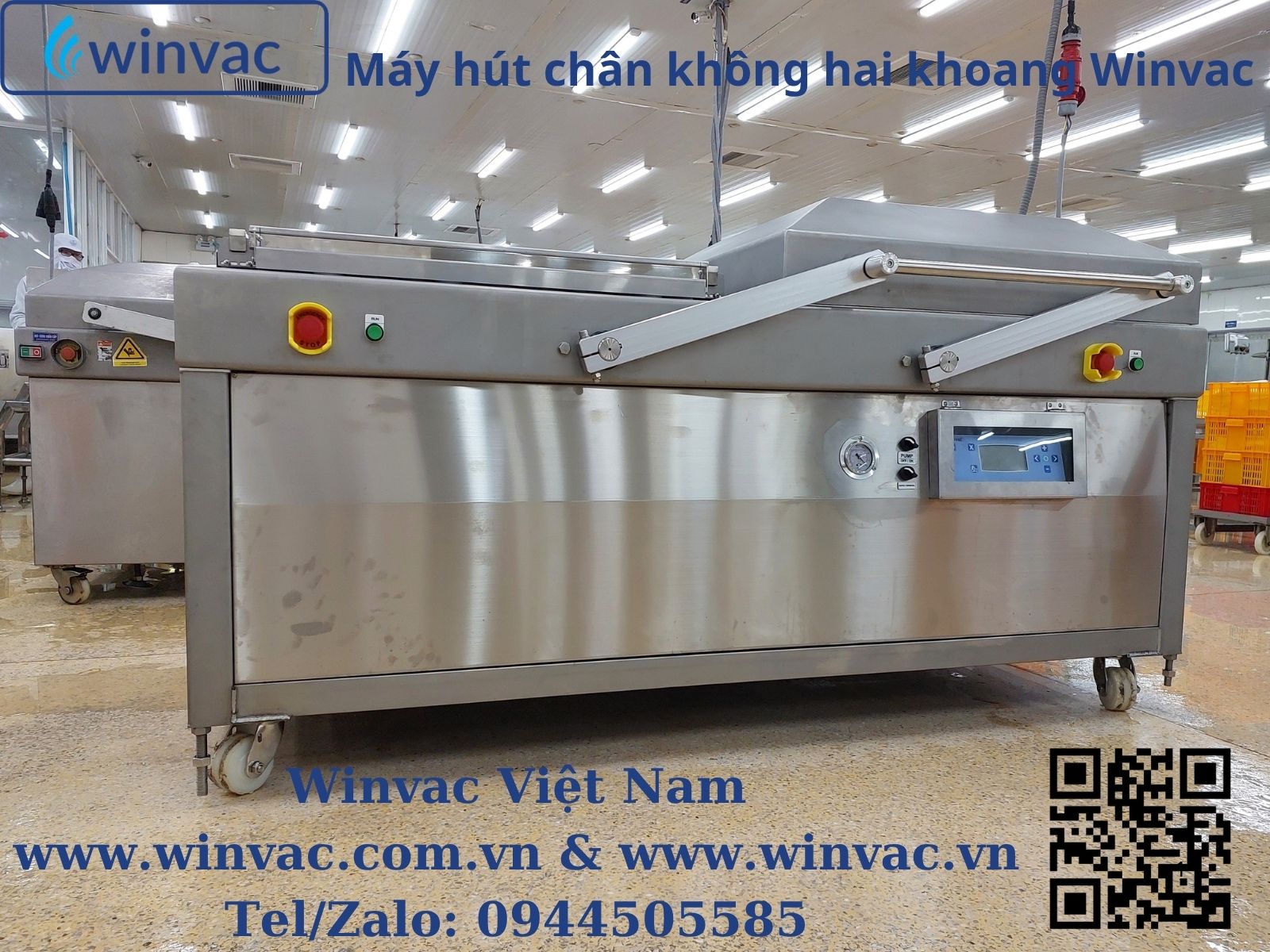 Máy hút chân không hai khoang Winvac SWV-900 LL