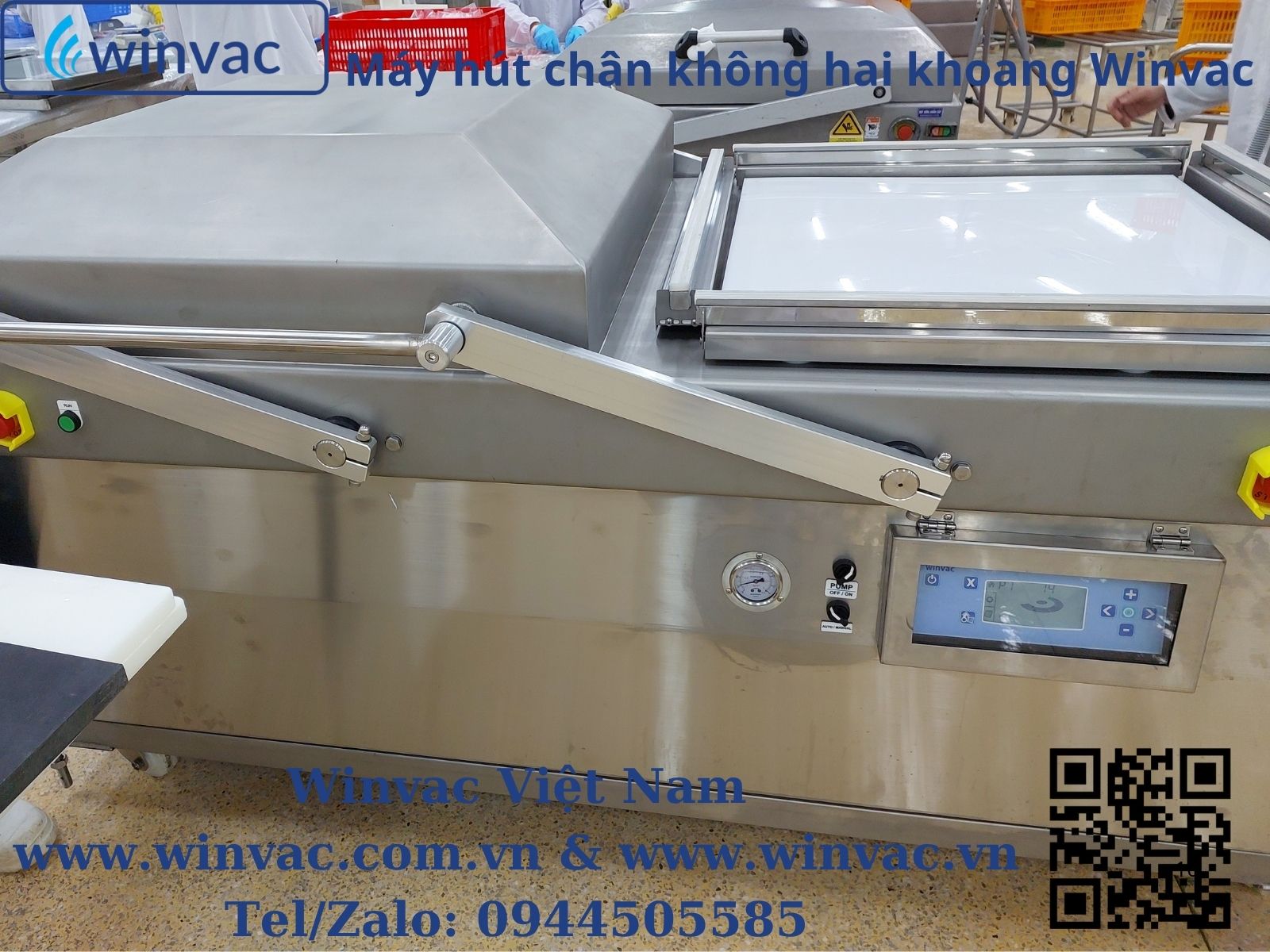 Máy hút chân không hai khoang Winvac SWV-900 SLSL