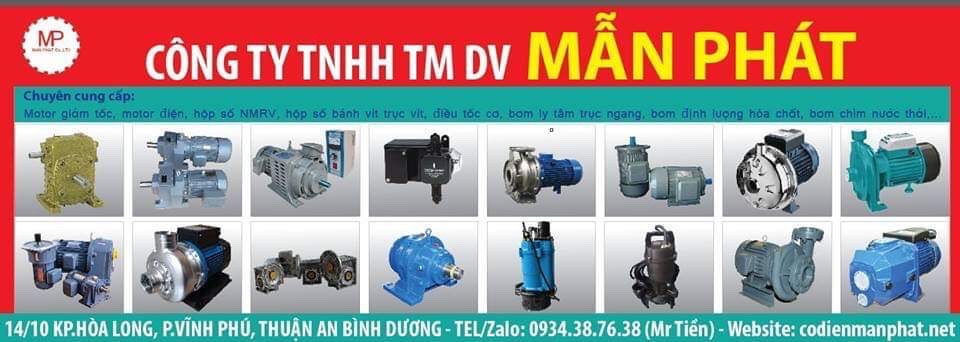 Điều tốc cơ: ( motor vô cấp):VSED TECO, TPG- TAIWAN, KIMPO,…..