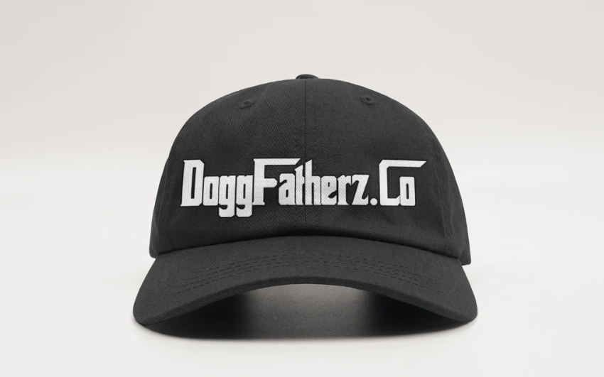 Dogg Fatherz Unisex Black Cap