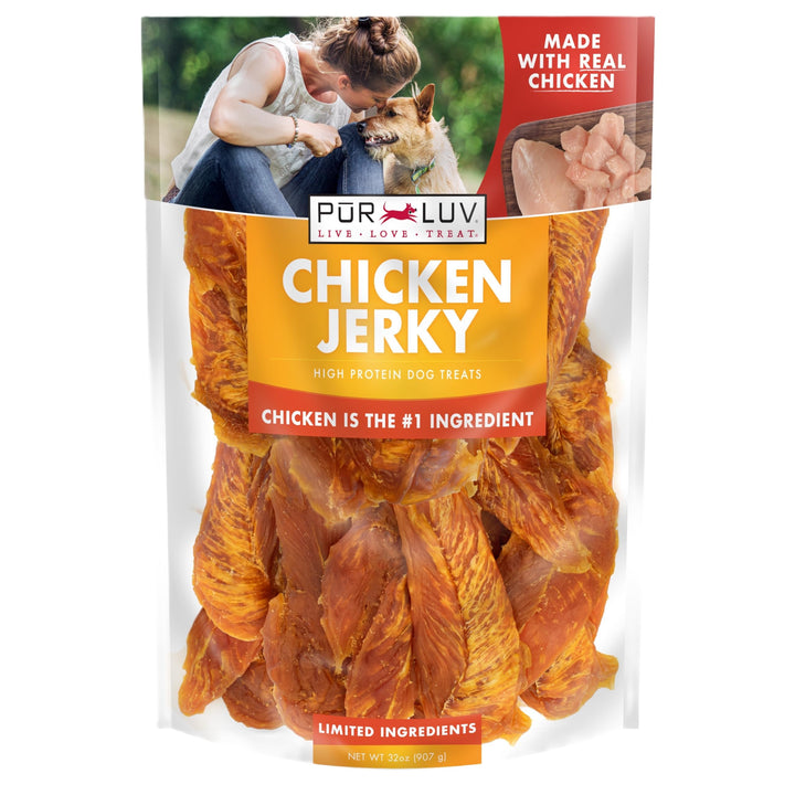 Pur-Luv Chicken Jerky Dog Treats – Healthy, Natural, and Delicious