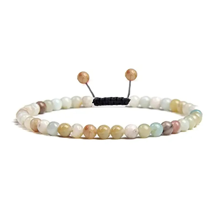 Natural Stone Agate Bead Bracelet – [State], [City], [Zip Code]