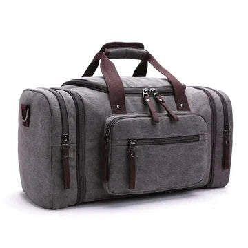 MarkRoyal Large Capacity Canvas Travel Bag – Stylish Carry-On Luggage