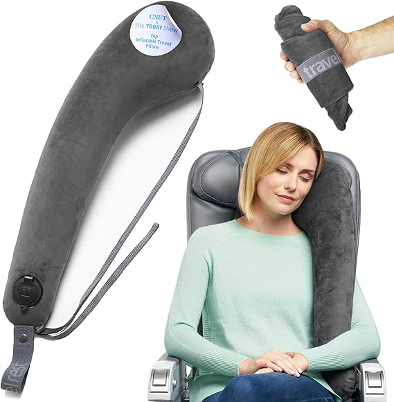 TravelRest All-in-One Neck & Body Pillow – Advanced Support and Comfort Design