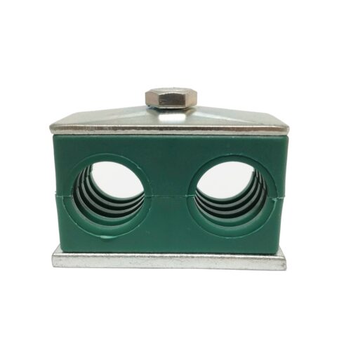 Kẹp ống đôi nhựa kẹp cho ống tube & pipe