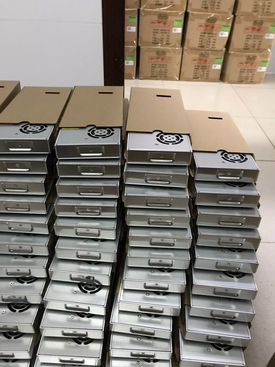 Nguồn mean well chính hãng LRS-350-12, LRS350-24