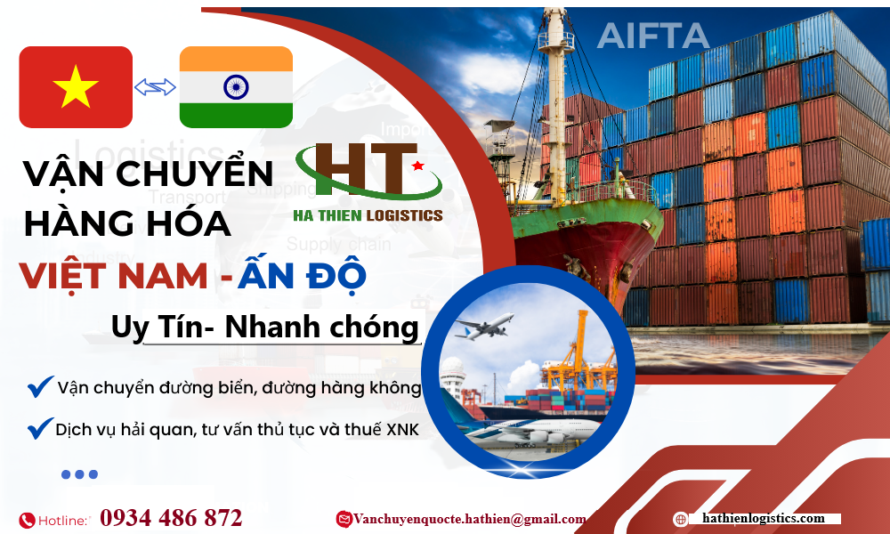 Nhập hàng bao thuế từ Ấn Độ về Việt Nam