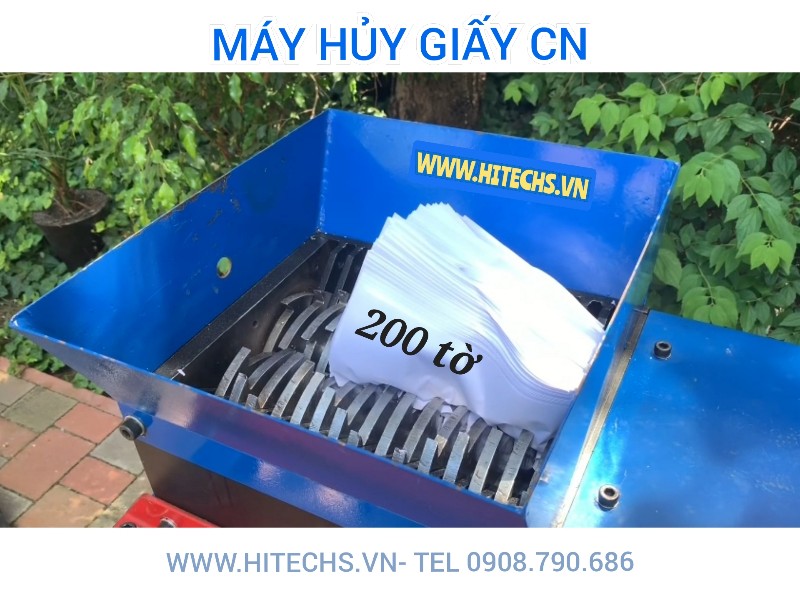 Máy hủy Giấy tài liệu công nghiệp lớn