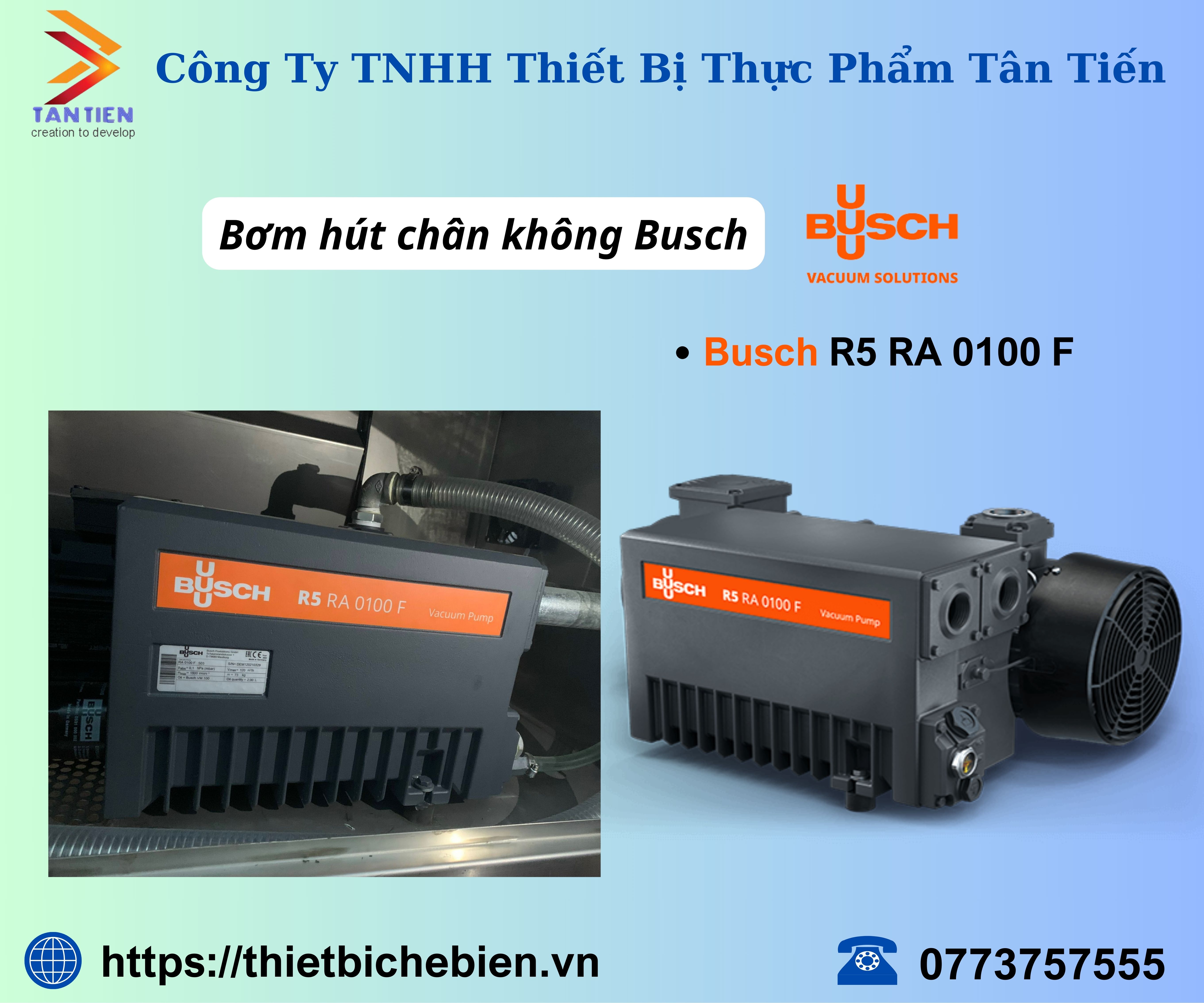 Bơm hút chân không Busch R5 RA 0100